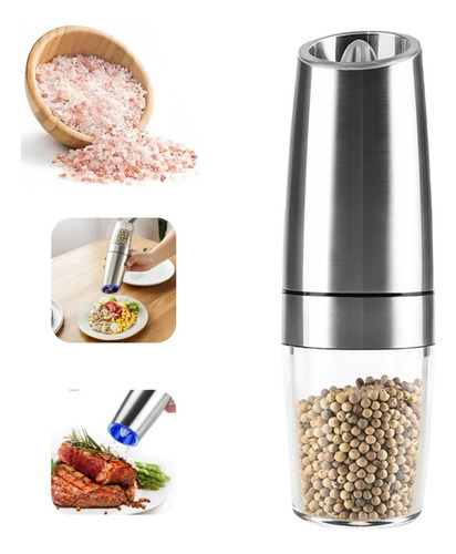 / Amoladora De Acero Inoxidable Con Luz Led