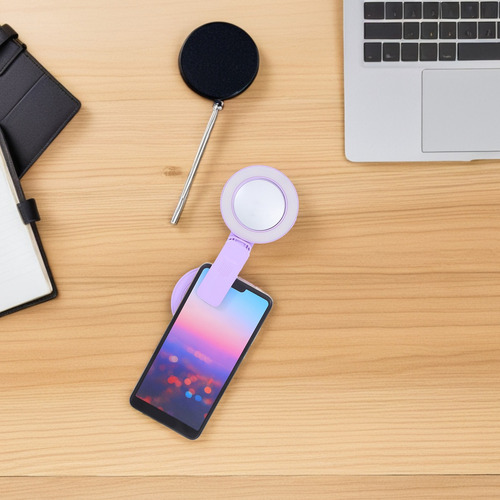 Espejo Universal Para Selfies Con Clip Para Teléfono: Anillo