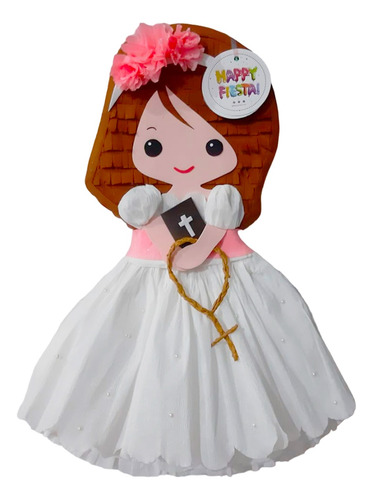 Piñata Premium 70 Cm Personalizada Fiesta Cumpleaños Niños Niña Primera Comunion