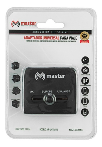 Adaptador De Voltaje Universal Para Viajes Internacionales,