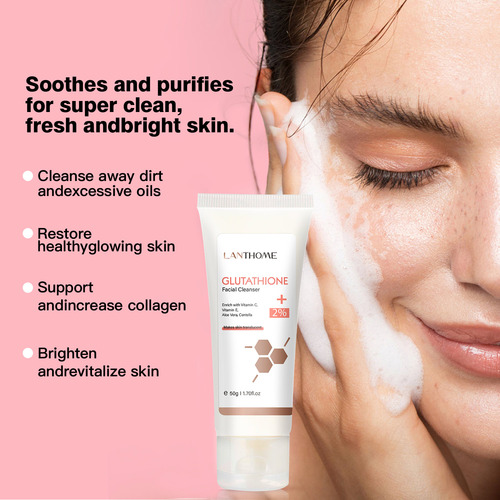 Kit De 5 Productos Faciales Con Glutatión Para Blanquear La