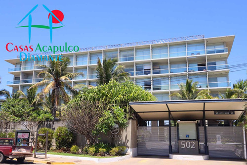 Cad Aura A 008. Funcional Y Acogedor, Con Balcón Y Acceso A Club De Playa En La Mejor Zona De Acapulco