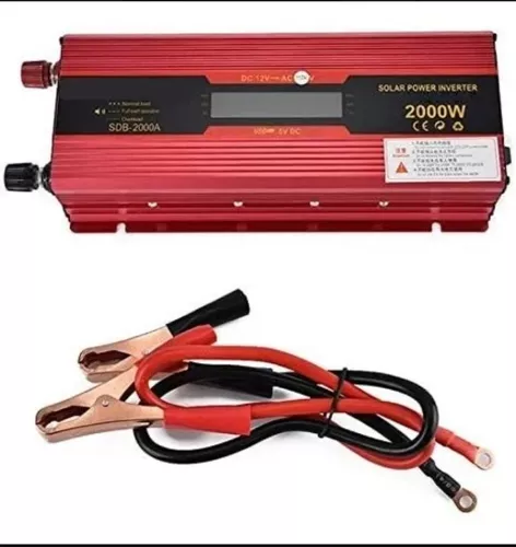 Inversor de Corriente de 12v a 220v 2000W - insumosvalma