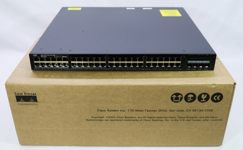 Switch Cisco Ws-c3650-48-ps 4x1g Nuevo