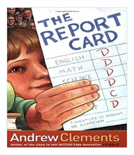 The Report Card: The Report Card, De Clements, Andreuw. Editora Simon E Schuster, Capa Mole, Edição 1 Em Português