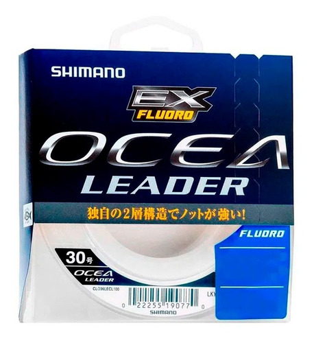 Linha Shimano Ocea Leader 25lb (0,406mm) 50m Cor Transparente