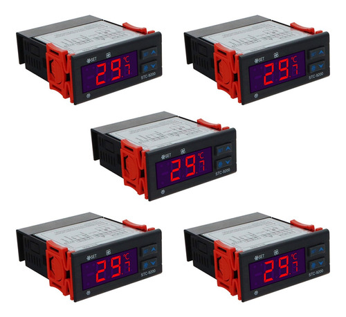 Termorregulador De Temperatura Digital 5x Stc-9200