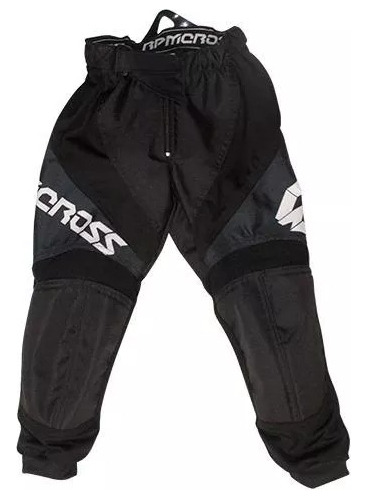 Conjunto Rpmcross Race Fit Kids Negro -pantalon Mix Talle 10