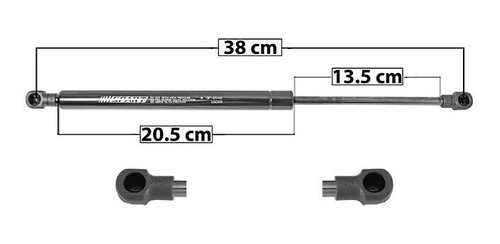 1-amortiguador 5a Puerta Izq O Der Chevrolet Beat 10-15