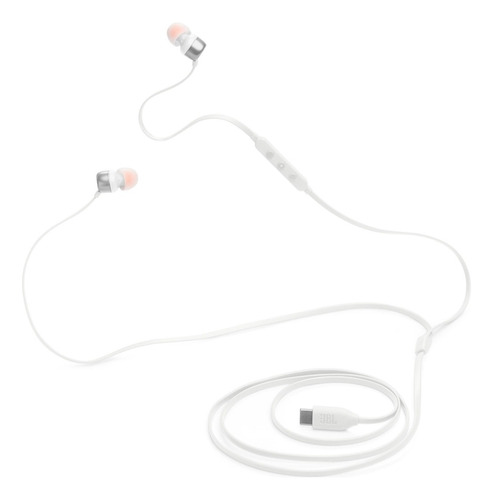 Audífonos Jbl Tune 310c Con Mic/control Usb C, Blanco