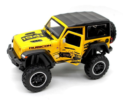 Carros Jeep Metalicos 1:24 Puertas Luces Sonidos Colección