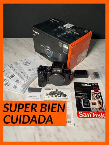 Remato Mi Cámara Profesional Sony 7iii Ilce-7m3