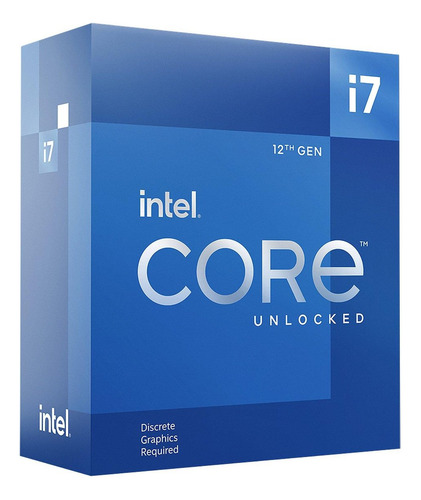 Procesador Intel Core I7-12700kf Tray