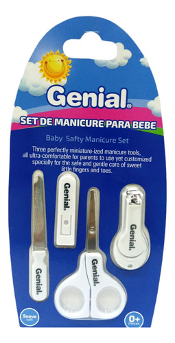 Set De Manicure Bebe Genial