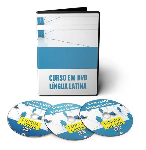 Curso De Língua Latina Latim Em 03 Dvds Videoaula