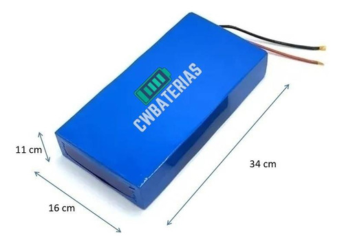 Bateria Lítio 72v 35ah Com Carregador