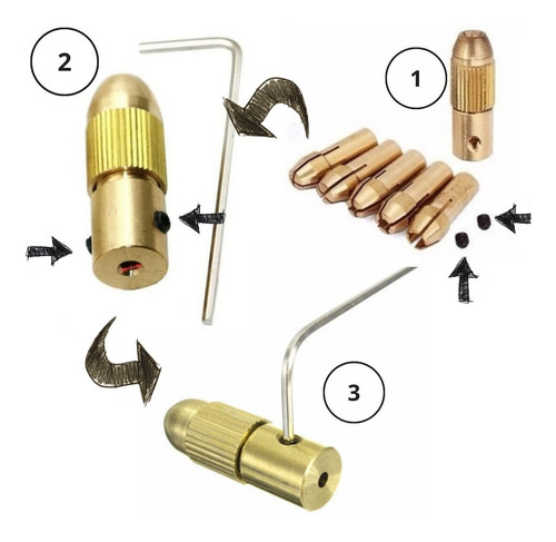Imagen 4 de 4 de Kit Mini Broquero De 0.3 A 3mm