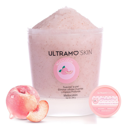 Exfoliante Corporal Ultramo Naranja Exfoliante Corporal 256g Durazno