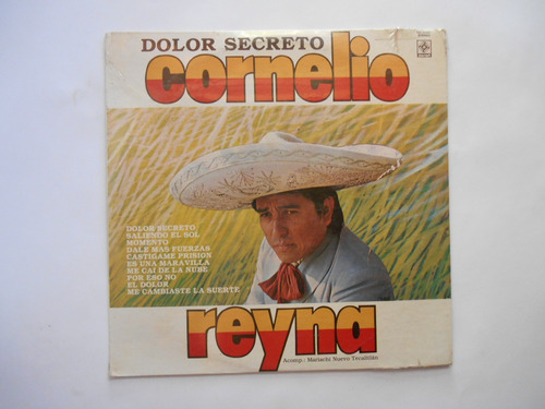 Cornelio Reyna Dolor Secreto Lp Vinilo Sellado Venezuela1980