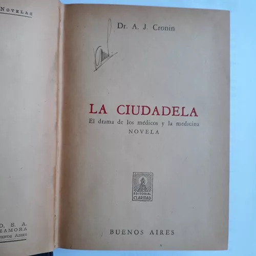 La Ciudadela  Archibal J. Cronin