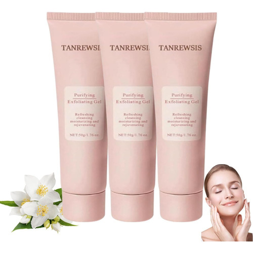 Gel Purificador Exfoliante, Exfoliante Facial Para Rostro Co