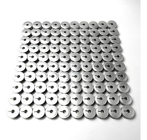 100 Cubo Aluminio Tamaño M Para Maquina Acolchado Lizzie 18