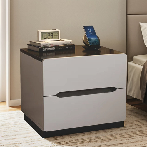 Moderno Cajón Para Recámara Buró Minimalista Mesita De Noche