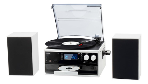 Reproductor De Discos De Vinilo 10 1 2 Altavoces Estér...