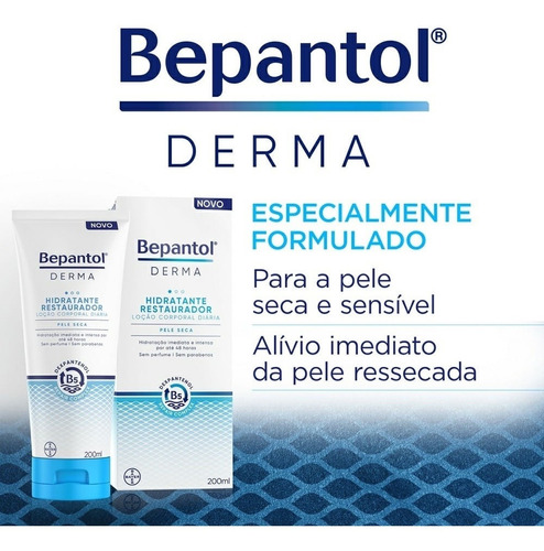 Bepantol Derma Hidratante Pele Seca Restaurador 200ml