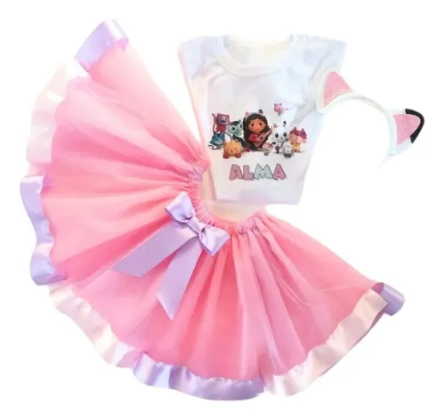 Disfraz de muñeca para niña con tutu sale