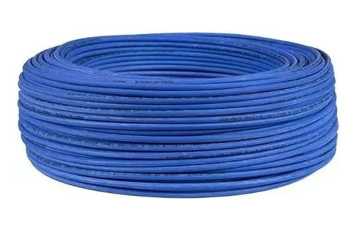 Cable Libre De Halógenos 2,5mm2 Rollo De 100 Mts Azul