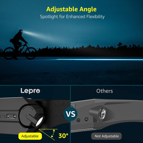 Faro Led Recargable 230° Sensor Movimiento Impermeable