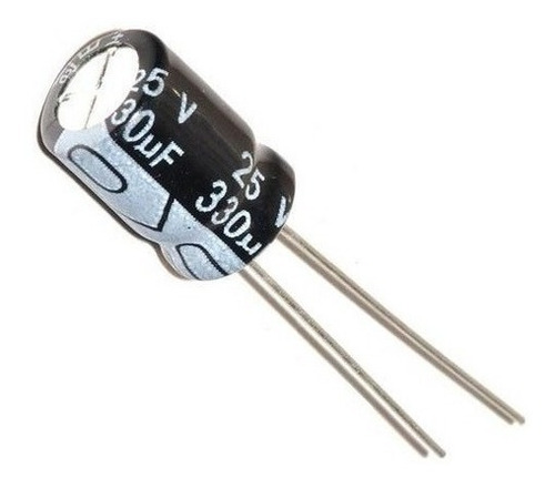 Condensador Capacitor Electrolitico 330uf 25v 5 Unidades