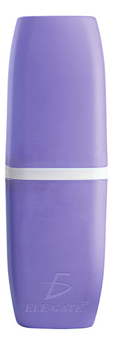 Taza Estuche Cepillos Dientes Impermeable Portátil Color Morado Ele-Gate
