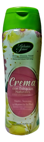 Crema Extractos Naturales 500ml - mL a $37