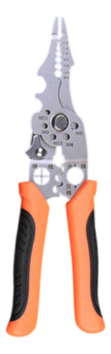 Pelacables Portátil De Acero Rico En Carbono, Naranja