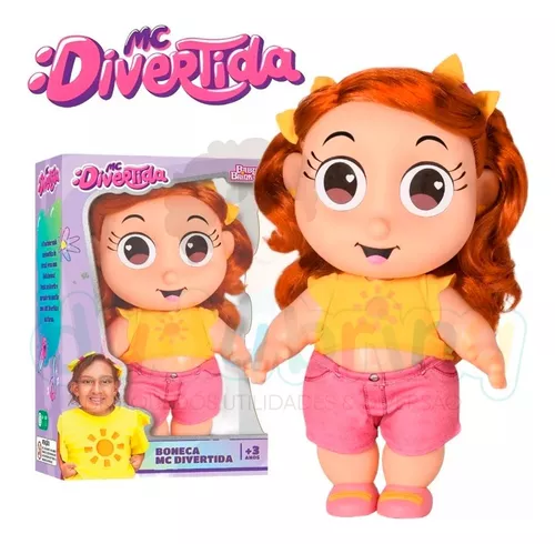 Boneca Infantil MC Divertida r - Loja Zuza Brinquedos