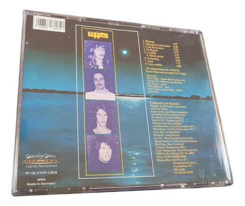 Cd Crypto Crypto 1974/2018 Importado Remasterizado (Usado)