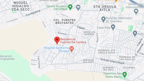 Departamento En Venta, En Residencial Fuentes Cantera #· 253 Módulo 1 Colonia Santa Ursula Coapa, Tlalpan. Cerca De Fuentes Brotantes, Av. Camino A La Cantera, Av. Fuentes Brotantes. Fl19-za