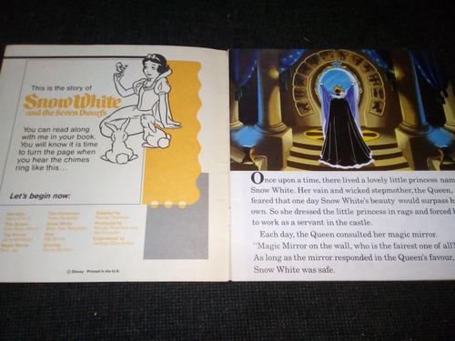 Imagen 2 de 3 de Snow White And The Seven Dwarfs Disney