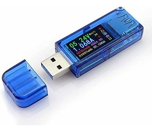 Probador De Voltaje At34 Usb 3.0 Tester Medidor De Potencia 