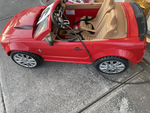 Mustang Montable Power Weels, Para Niños, Como Nuevo (Usado)
