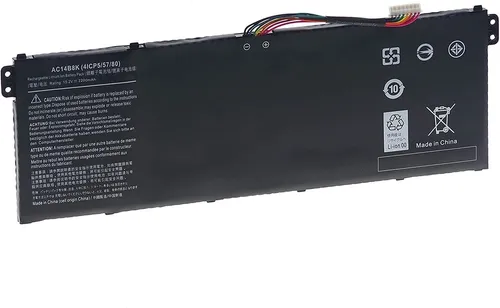 Batería para portátil Acer Aspire E15 Es1-512 A515-51 de 15,2 V, color negro