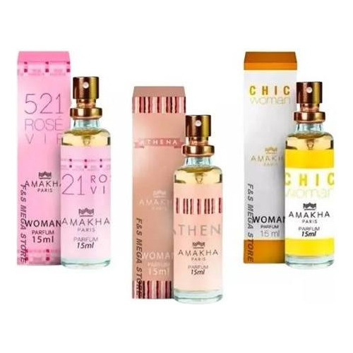 Amakha París Kit De 20 Perfumes De 15ml 