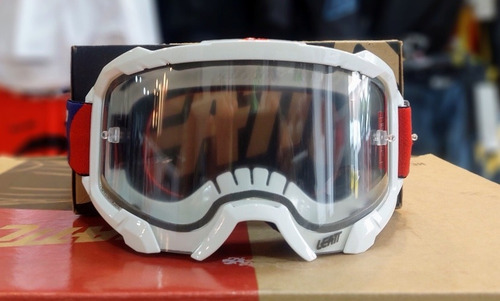 Imagen 2 de 4 de Antiparras Leatt Mx Velocity 4.5 Royal Claro 83% -allmoto