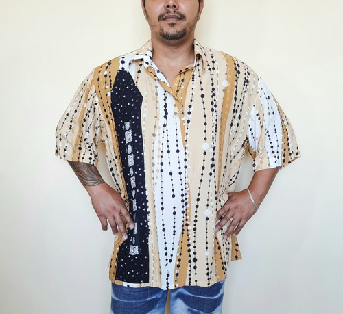 Imagem 2 de 6 de Blusa Bata Masculina Tecido João