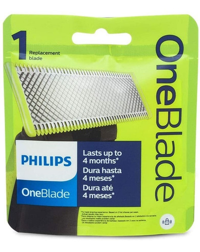 Lamina Refil Oneblade Barbeador Philips Qp210 One Blade