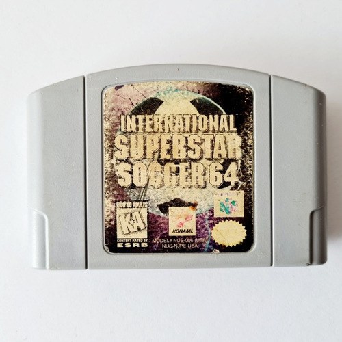 Juego International Superstar Soccer Nintendo 64 N64 Origina