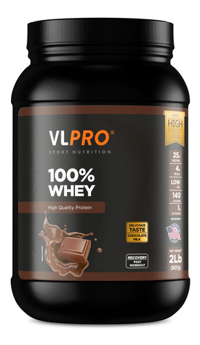 VitaminlifeWhey Protein Choco Vlpro 2lb 100%