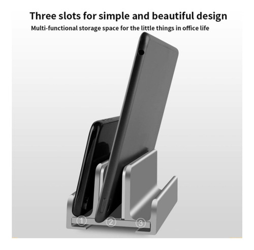 Base De Aluminio Para Macbook Notebook iPhone Resistente
